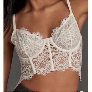 The Giselle lace bralette by anthropology